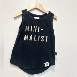 “Minimalist” Huxbaby Tank Top Size 4